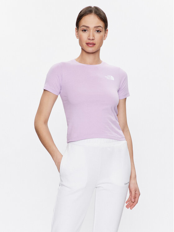 The North Face The North Face Tricou Redbox NF0A82EB Violet Relaxed Fit