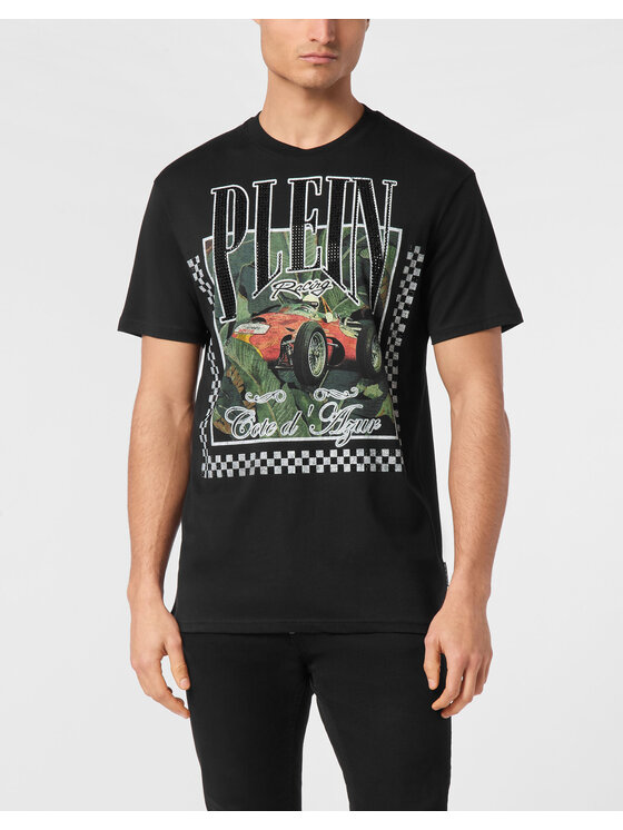 PHILIPP PLEIN PHILIPP PLEIN T-Shirt 23589 Czarny Regular Fit