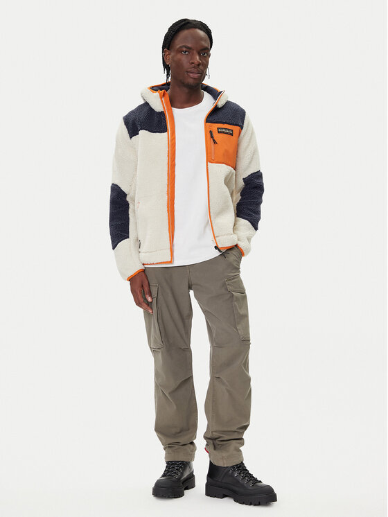 Napapijri Napapijri Fleece Yupik NP0A4GNS Μπεζ Regular Fit