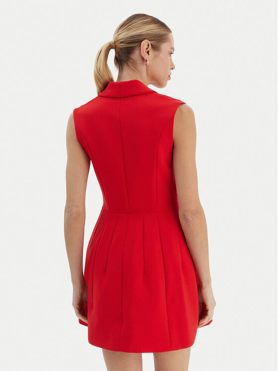 Bardot Bardot Kokteilinė suknelė Destene 59724DB Raudona Slim Fit