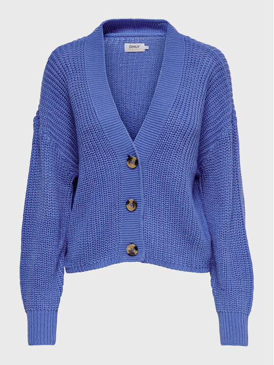 ONLY ONLY Ζακέτα Carol 15211521 Μπλε Relaxed Fit