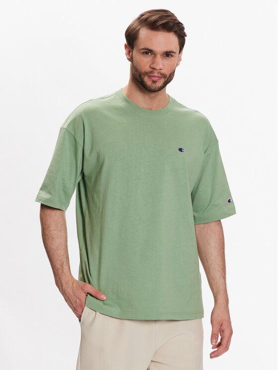 Champion Champion Футболка 216548 Зелений Regular Fit