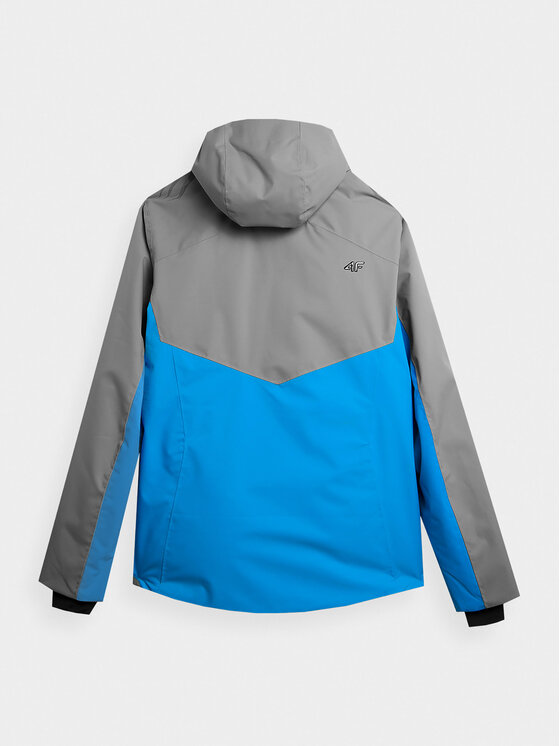4F 4F Skijacke 4FAW23TTJAM284 Grau Regular Fit