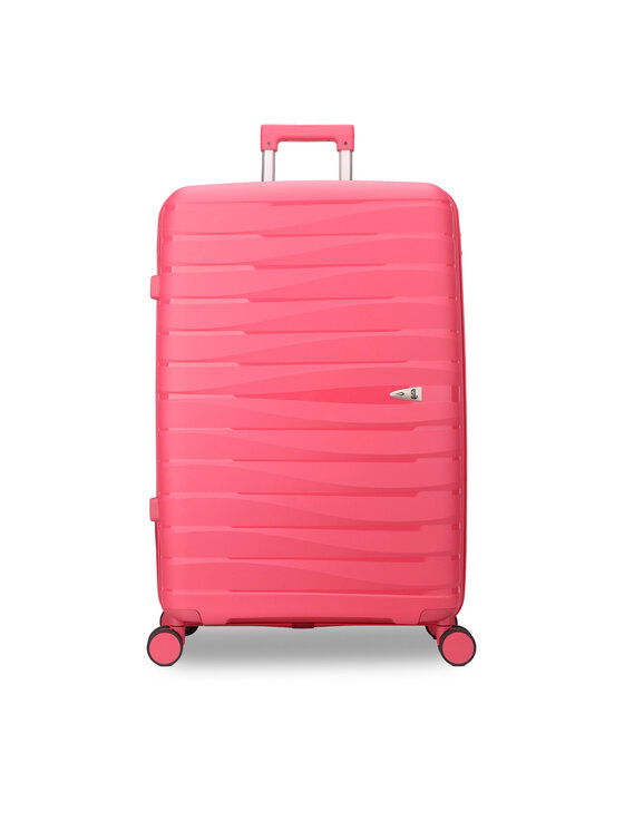 Semi Line Semi Line Valigia grande T5909-4 Rosa