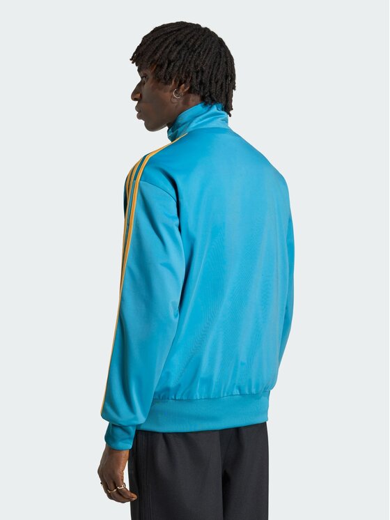 adidas adidas Bluza FIREBIRD Błękitny Loose Fit