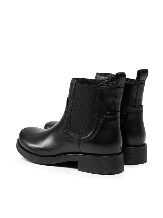 Geox Geox Čizme D Rawelle A D166RA-000TU C9999 Crna