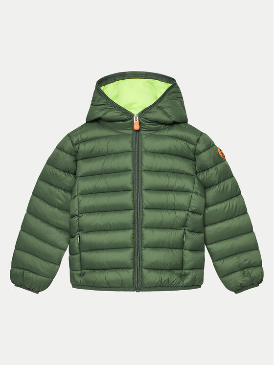 Save The Duck Kurtka przejściowa J30650B GIGA19 S Zielony Regular Fit