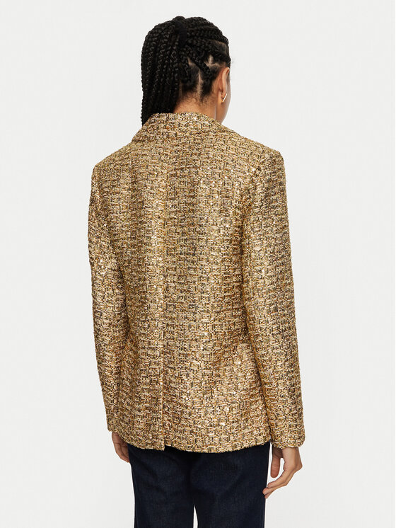 Silvian Heach Silvian Heach Піджак Zinsky GPA24197GC Золотий Regular Fit