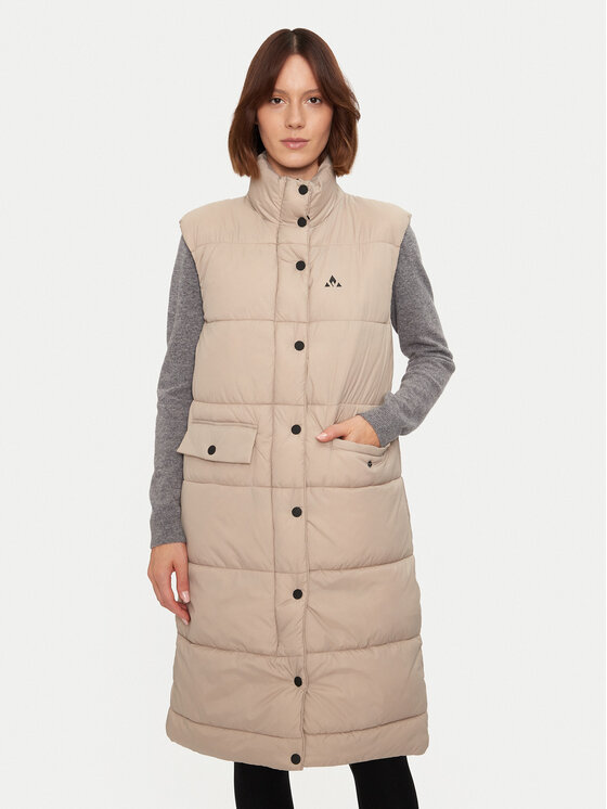 Whistler Vesta Amaretto W Long Puffer W234602 Béžová Regular Fit