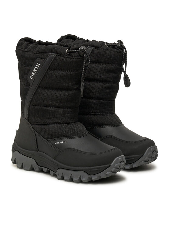 Geox Geox Čizme za snijeg J Himalaya Boy B Abx J26FRA 0FU54 C9999 S Crna