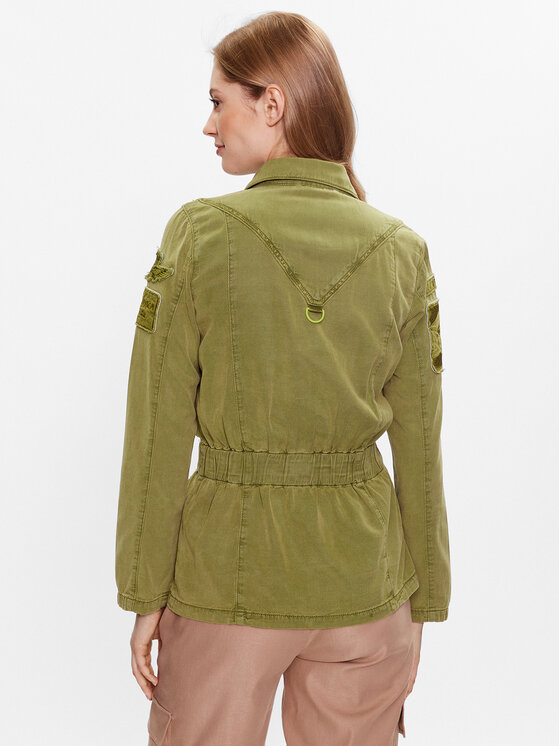 Aeronautica Militare Aeronautica Militare Prijelazna jakna 231AB2077DCT3095 Zelena Regular Fit