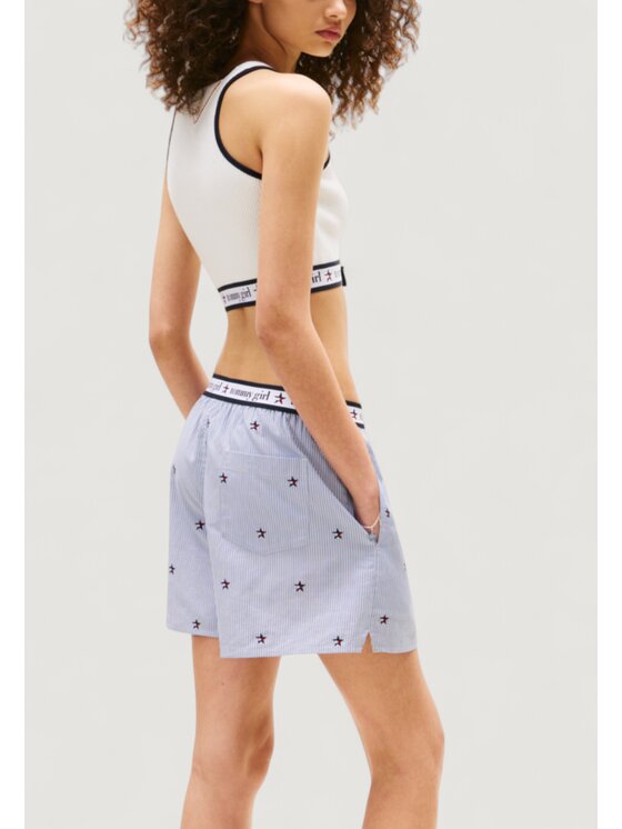 Tommy Jeans Tommy Jeans T-shirt TOMMY GIRL KNITTED T Bianco Girl Fit