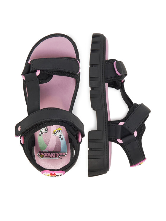 Powerpuff Girls Powerpuff Girls Sandali CS-SS25-339WBPPG Črna