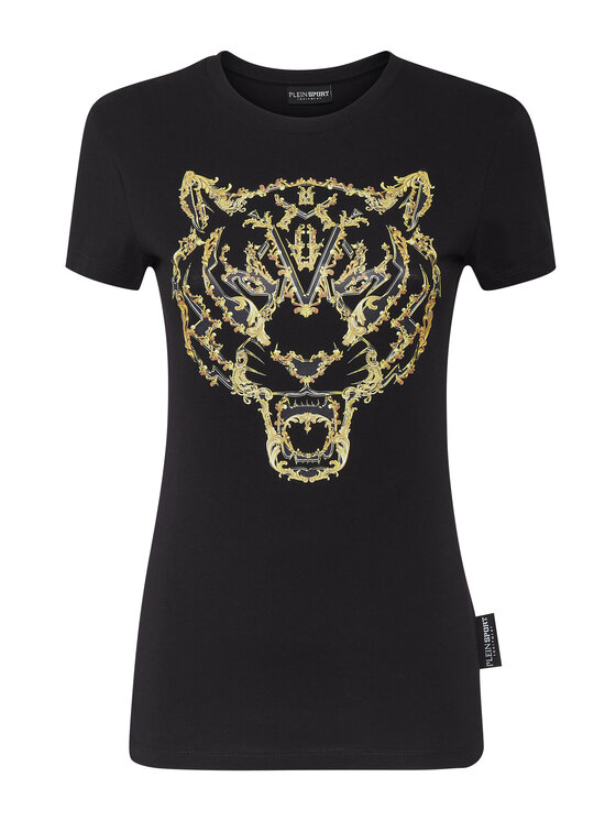 Plein Sport Plein Sport T-Shirt 7083 Černá Regular Fit