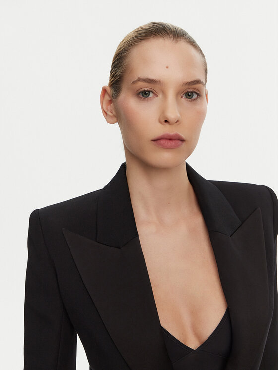 Balmain Balmain Піджак DF1SE095ME54 Чорний Regular Fit