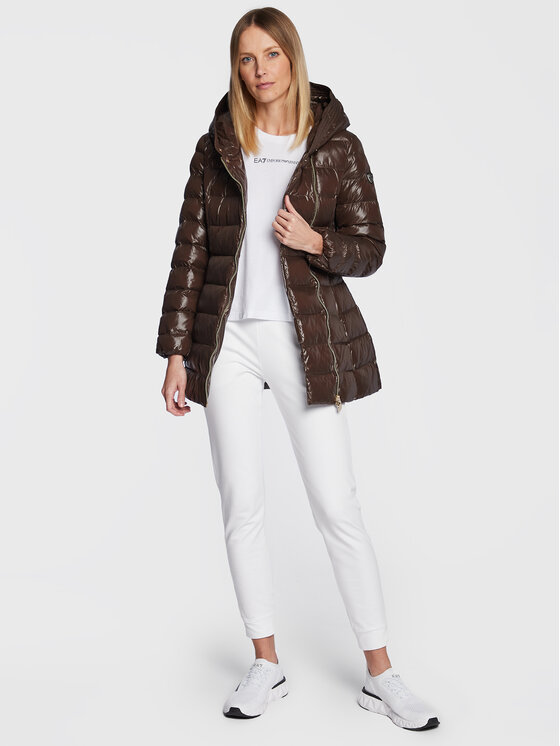 EA7 Emporio Armani Daunenjacke 6LTK03 TN5LZ 1764 Braun Regular Fit