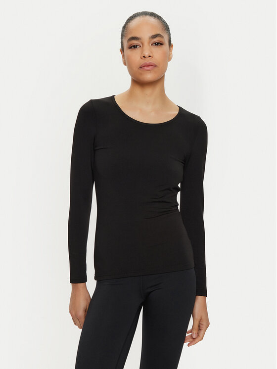 Ysabel Mora Ysabel Mora Termoaktív felső 70002 Fekete Slim Fit