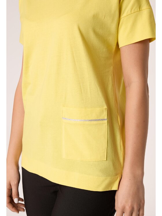 QUIOSQUE QUIOSQUE Blúzka QUIOSQUE 1OR014301 Žltá Regular Fit
