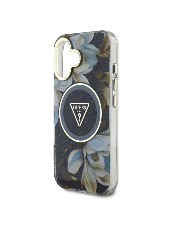 Guess Guess Etui na telefon Apple iPhone 16 Czarny
