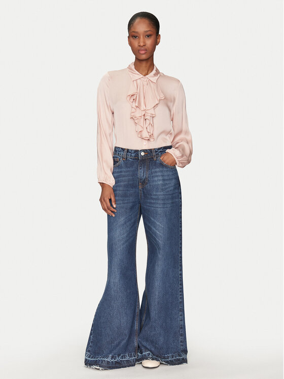 Haveone Haveone Hemd CWG-M013 Rosa Regular Fit