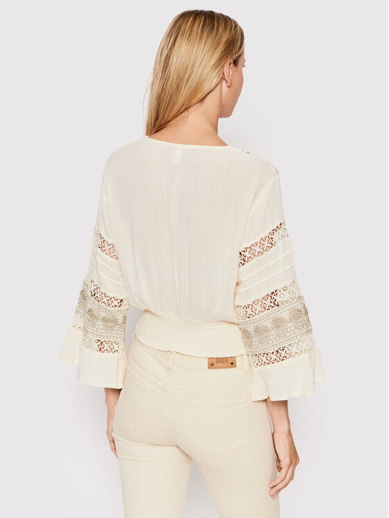 NKN Nekane NKN Nekane Bluse AU.MARTINA Beige Relaxed Fit