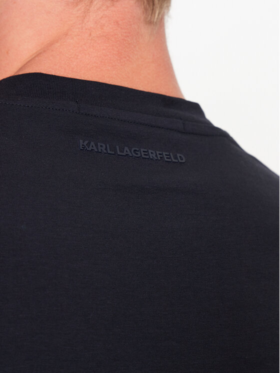 KARL LAGERFELD KARL LAGERFELD T-shirt 755024 532221 Tamnoplava Regular Fit