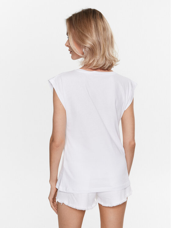 T-shirt WA3291 JS923 Bianco Regular Fit