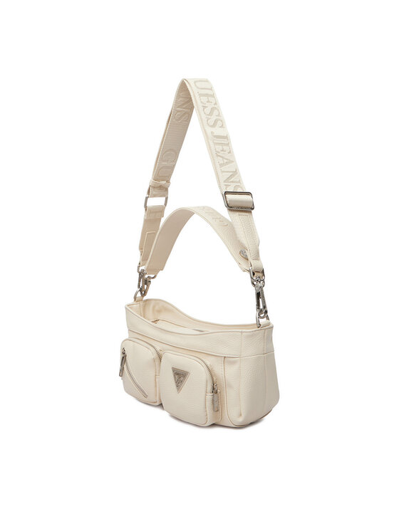 Guess Jeans Guess Jeans Ročna torba CWBEO-GUESS-B-007-09 Écru