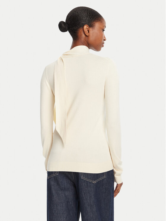 Marella Marella Rollkragenpullover Osaka 2525366061000 Écru Regular Fit