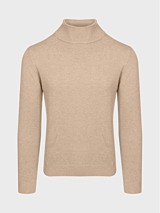 Evenemen Evenemen Sweter Golf Beżowy Slim Fit