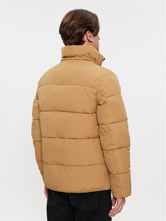 Calvin Klein Calvin Klein Ziemas jaka Crinkle K10K110336 Haki Regular Fit