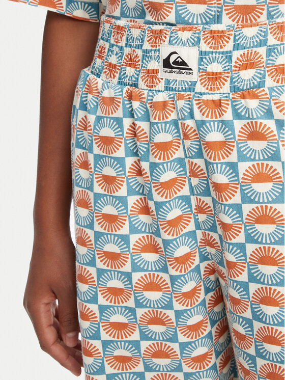 Quiksilver Quiksilver Kalhoty z materiálu Honolulu EQWNP03056 Barevná Regular Fit