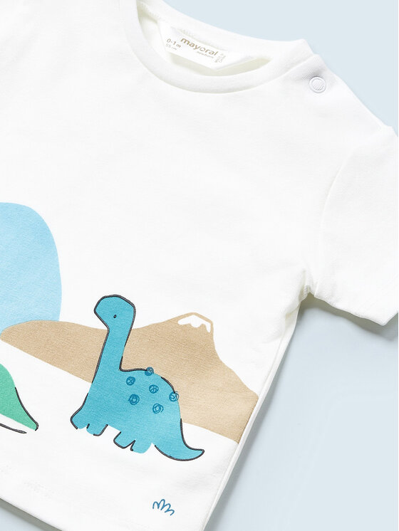 Completo T-shirt e shorts di jeans 1268