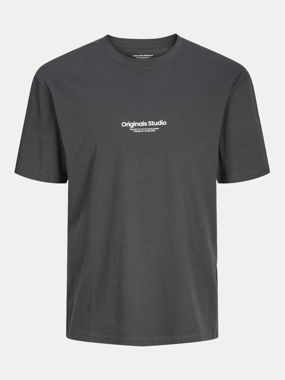 Jack&Jones Jack&Jones T-shirt Vesterbro 12240121 Siva Relaxed Fit