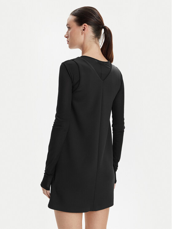 Max Mara Leisure Max Mara Leisure Σετ μπλουζάκι και φόρεμα Chopin 2416631017 Μαύρο Regular Fit