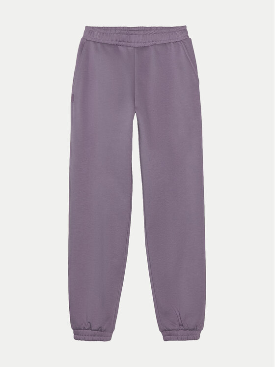 4F Pantalon jogging 4FJWAW24TTROF754 Violet Regular Fit