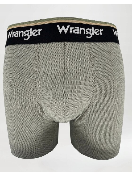 Wrangler Wrangler Bokserki Joffrey 3 Pack Cotton Elastane Trunks Kolorowy