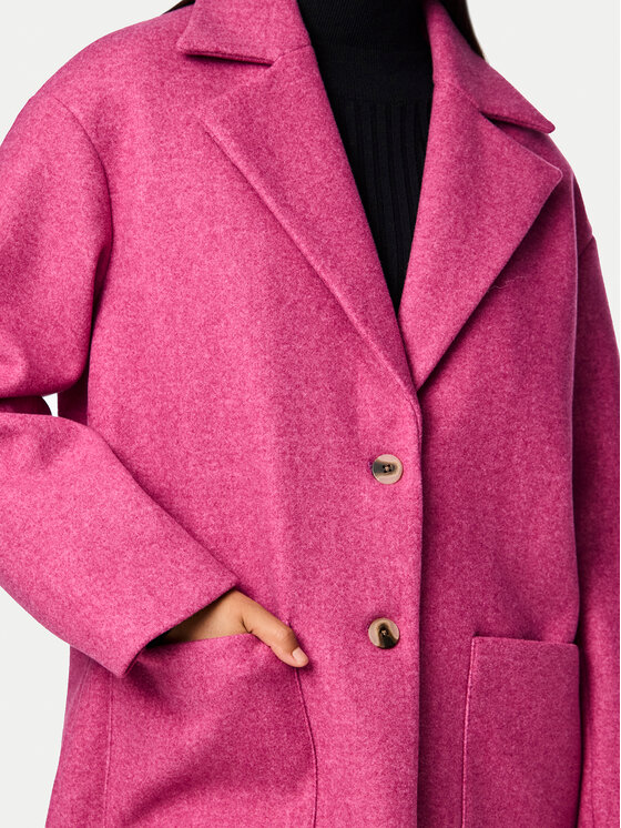 Pieces Pieces Kevad-sügis mantel Jili 17141583 Roosa Regular Fit