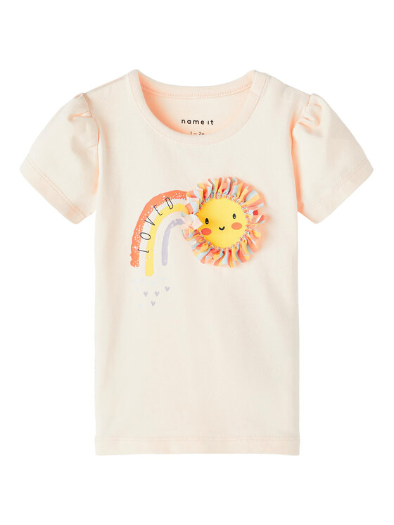 NAME IT NAME IT Bluse 13217354 Écru Regular Fit