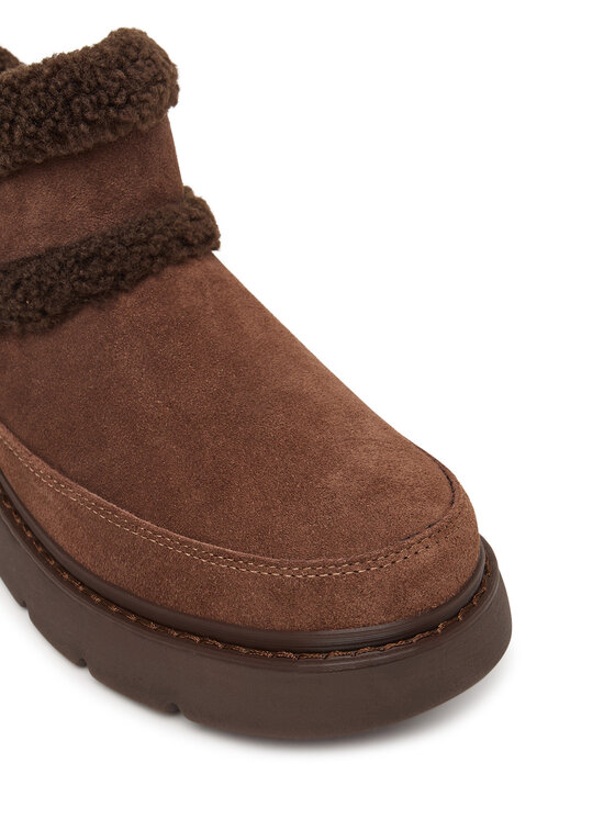 Skechers Skechers Snehule Bobs Keepsakes Lite - Winter Snug 114895 Tmavo hnedá