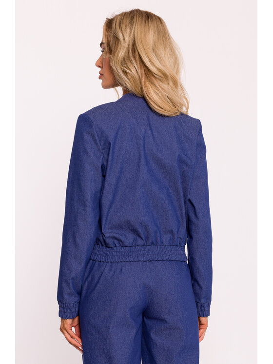 Made of Emotion Made of Emotion Bundy bomber m800 Modrá Active Fit