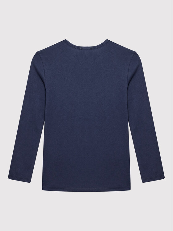 United Colors Of Benetton United Colors Of Benetton Μπλουζάκι 3I9WC105Q Σκούρο μπλε Regular Fit