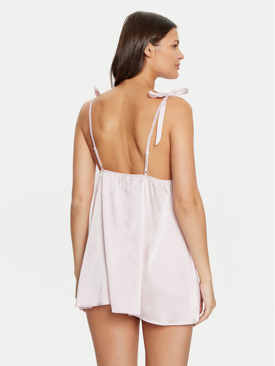 Guess Guess Ефирна нощница O5RG23 WGXR0 Розов Regular Fit