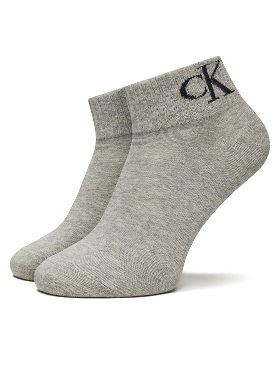Calvin Klein Jeans Calvin Klein Jeans Kõrgete naistesokkide komplekt (2 paari) 701228813 Hall
