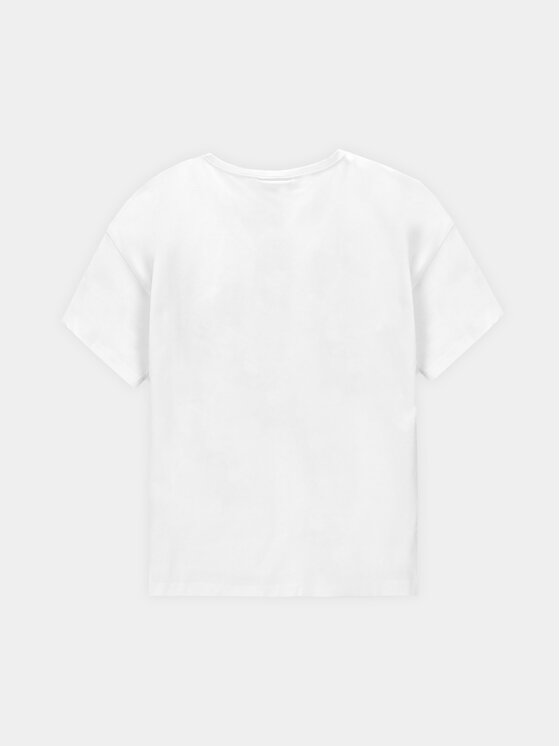 Coccodrillo Coccodrillo T-shirt WC4143202CEJ Bijela Regular Fit