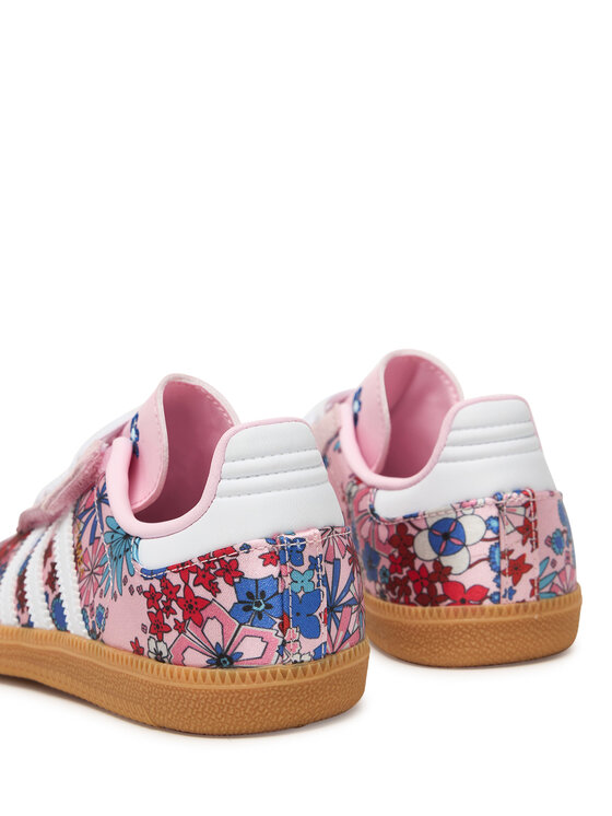adidas adidas Sneakersy Liberty London Samba Og Comfort Closure Elastic Lace JQ2007 Różowy