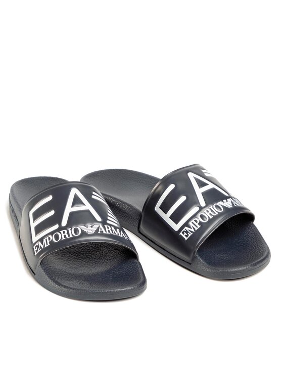 EA7 Emporio Armani EA7 Emporio Armani Šľapky Čierna