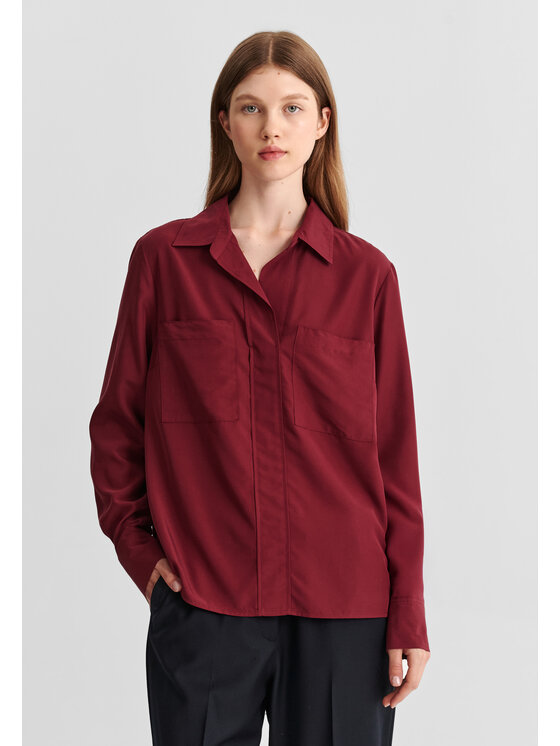 TATUUM TATUUM Bluzka BLUMA Czerwony Loose Fit