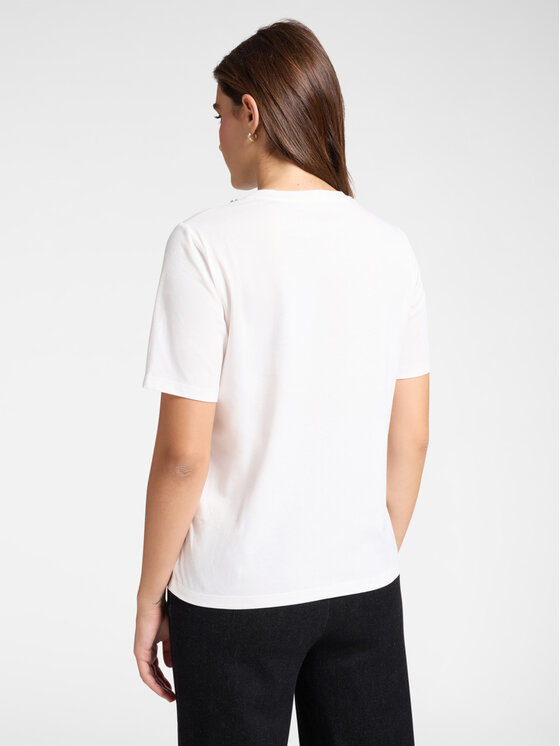Elena Mirò Elena Mirò T-shirt G335Z000536N011 Bianco Regular Fit