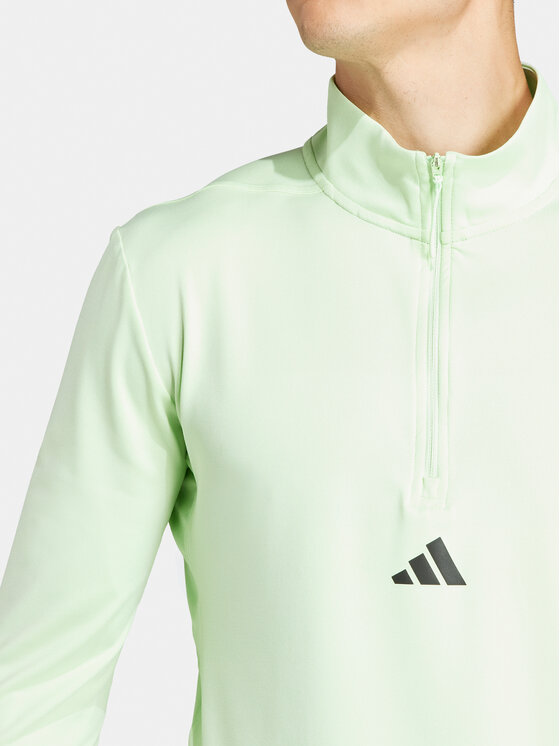 adidas adidas Tehnička majica dugih rukava Workout IS3803 Zelena Slim Fit